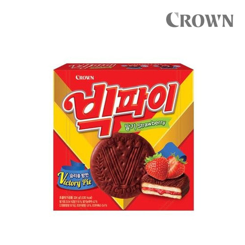 행사] 파이 크라운 빅파이 딸기 324g/간식