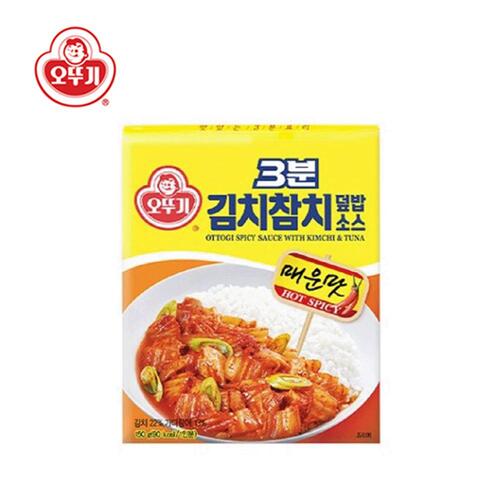 오뚜기 3분 김치참치 덮밥소스 150g/간편식