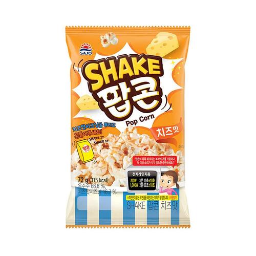 사조 SHAKE 팝콘 치즈맛 72g/스낵