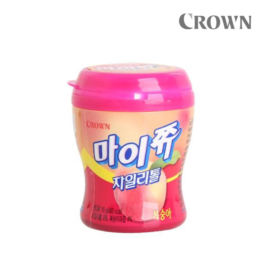 캐러멜 크라운 마이쮸 복숭아 110g/캔디