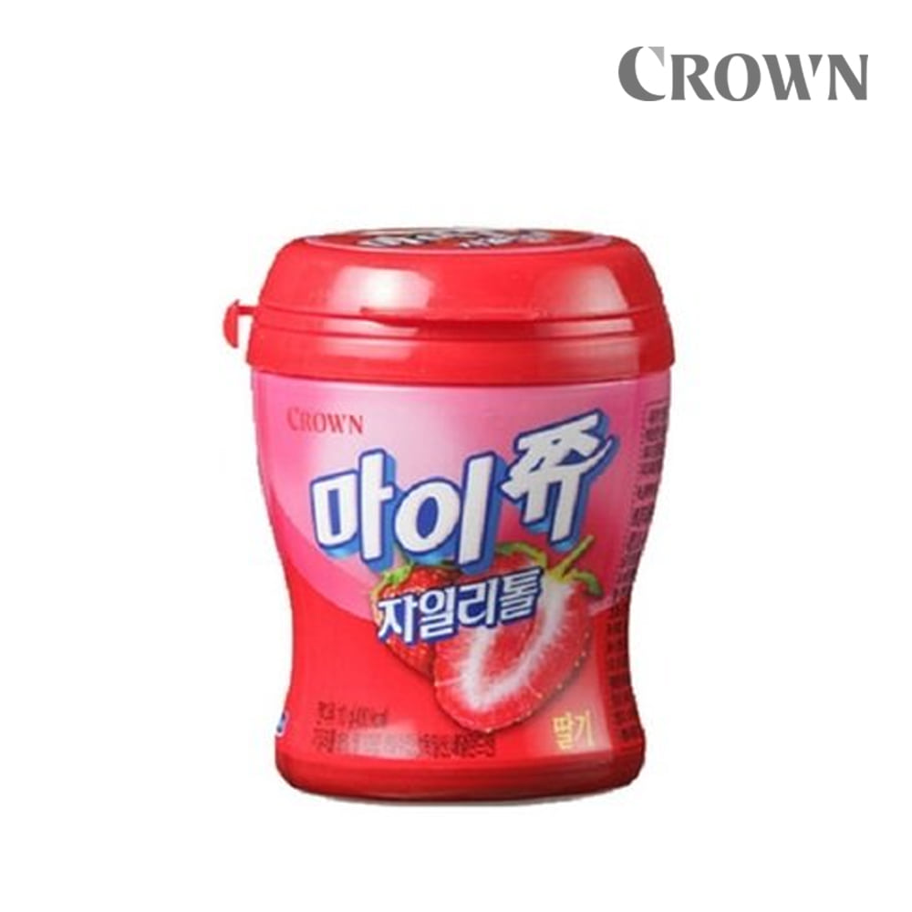 캐러멜 크라운 마이쮸 딸기 110g/캔디
