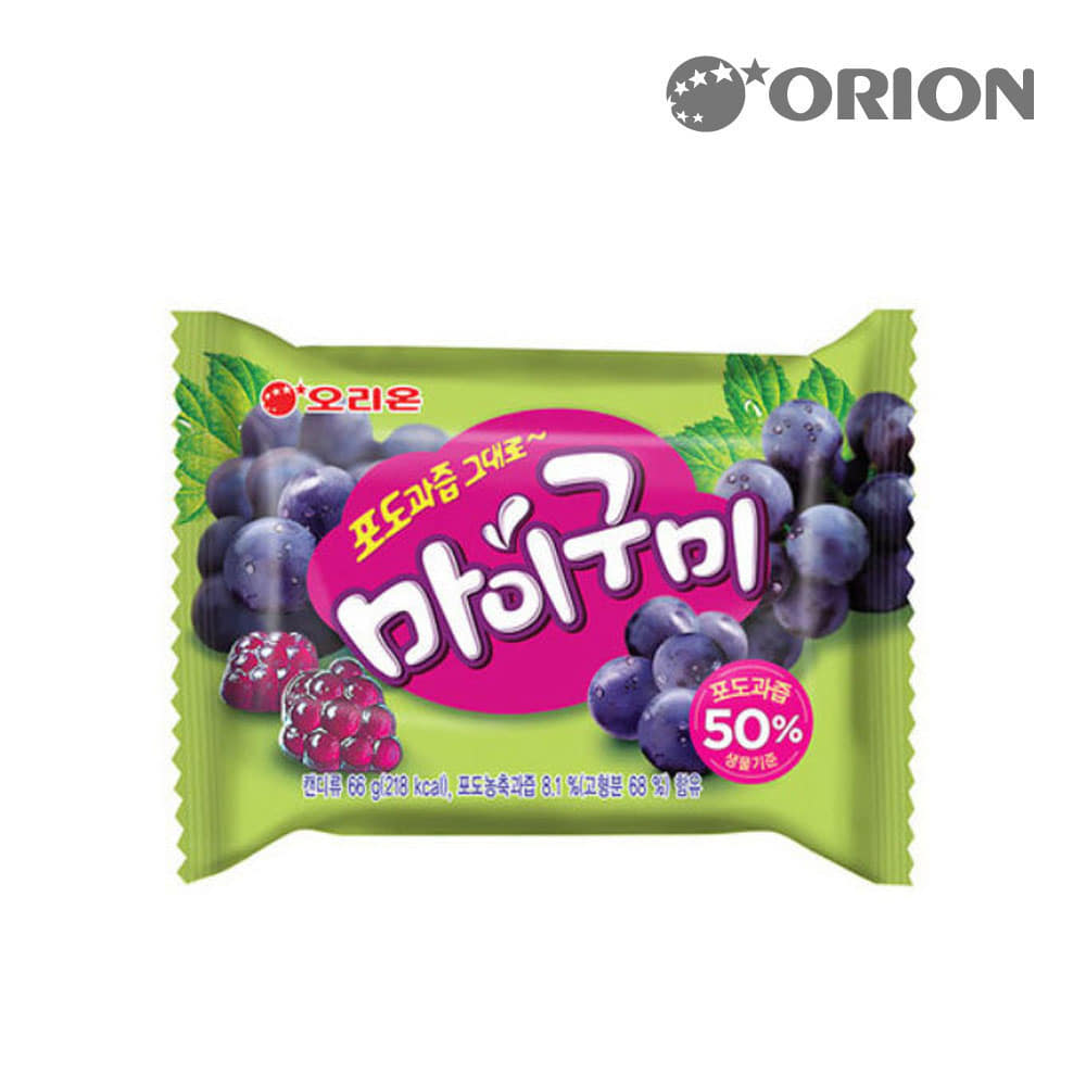 젤리 오리온 마이구미 포도맛 66gx40개/사탕