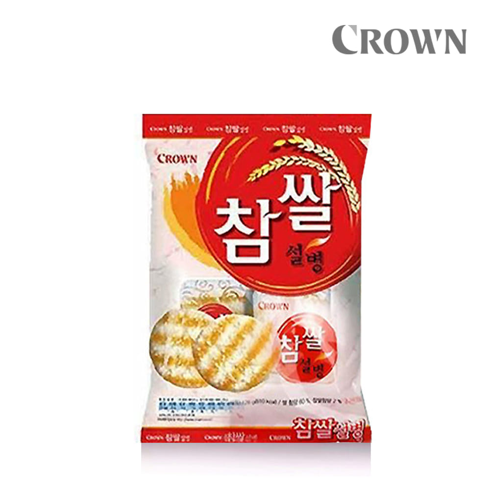 스낵 크라운 참쌀설병 128gx20봉