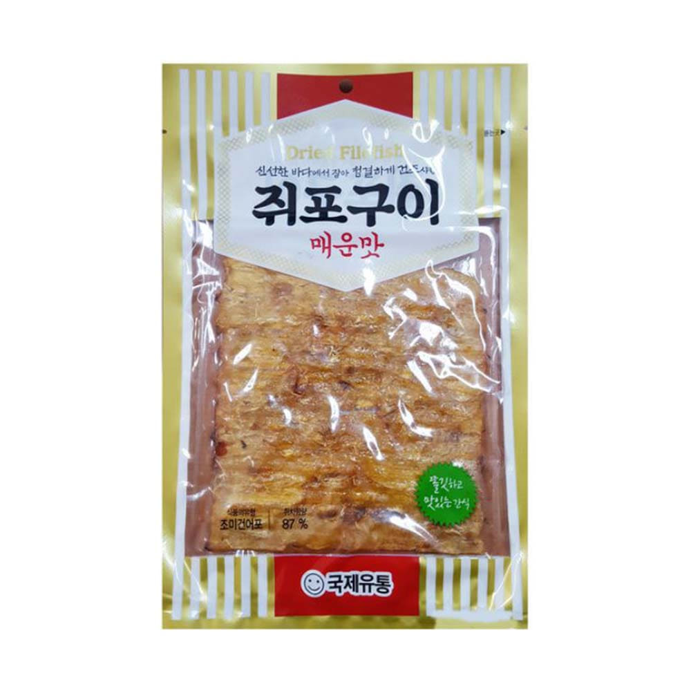 안주 국제 쥐포구이 매운맛 40gx5개/간식