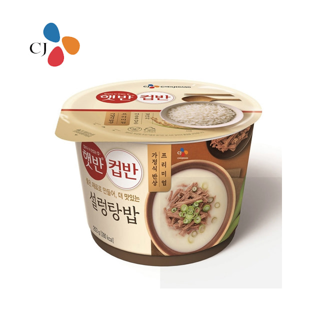 CJ비비고 설렁탕밥 253g/컵밥/간편식