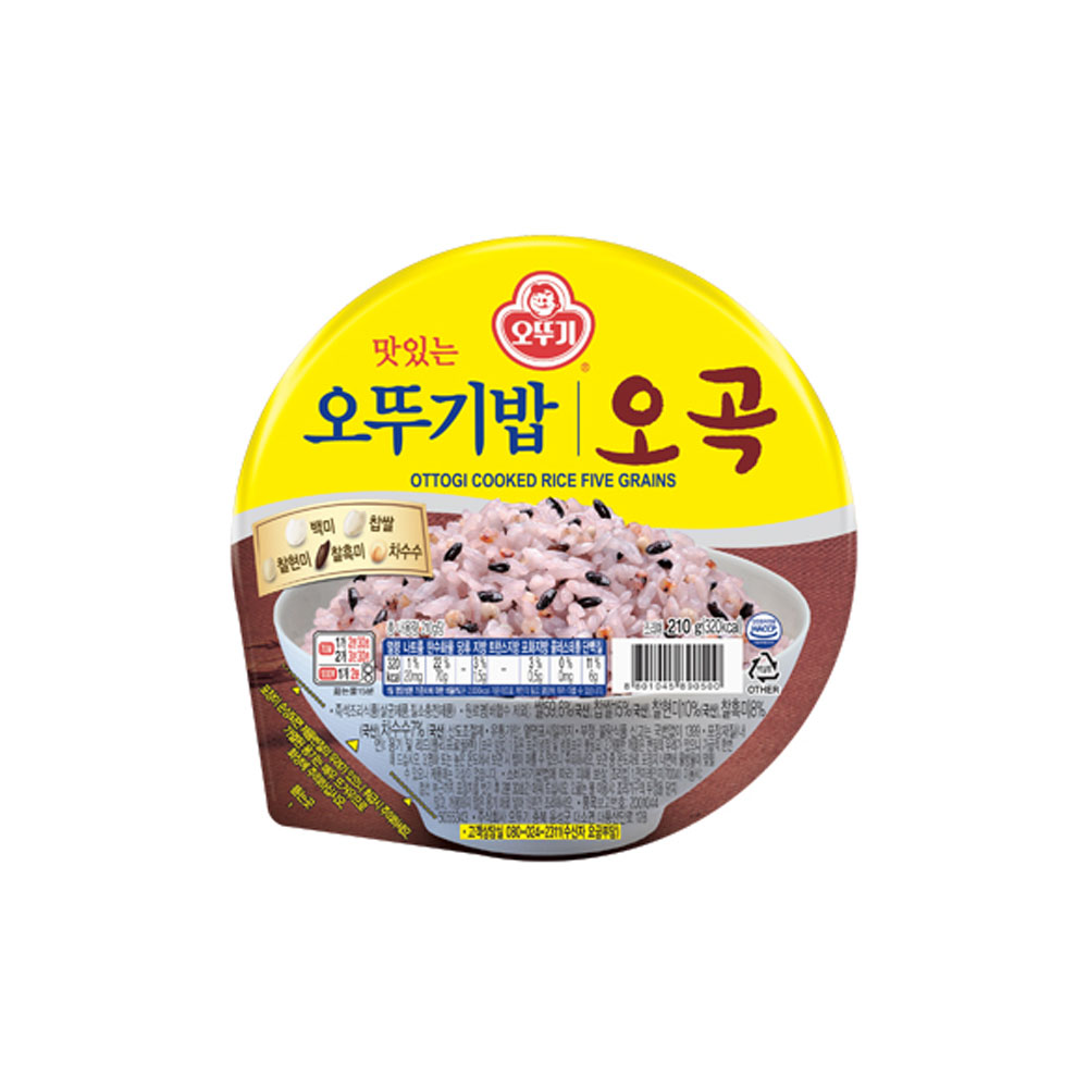오뚜기밥 오곡 210g/즉석밥/간편식