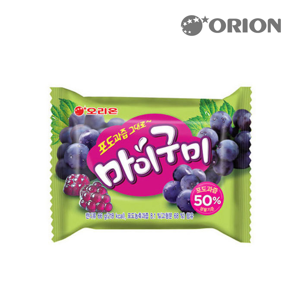 젤리 오리온 마이구미 포도맛 79gx10개/캔디