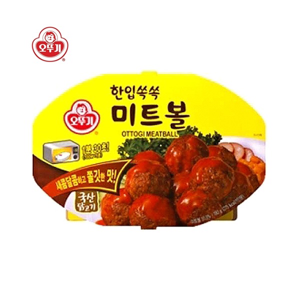 오뚜기 한입쏙쏙 미트볼 180g/컵밥/간편식
