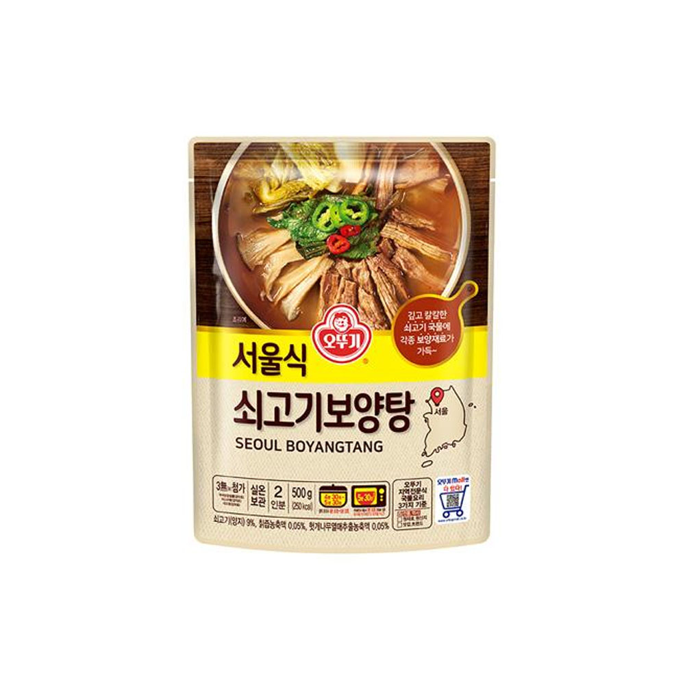 즉석국 오뚜기 서울식 쇠고기보양탕 500g/간편식