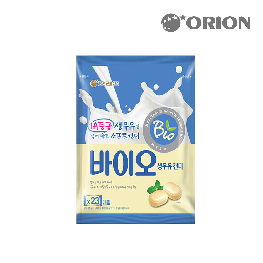 캔디 오리온 바이오 생우유캔디 99g/사탕