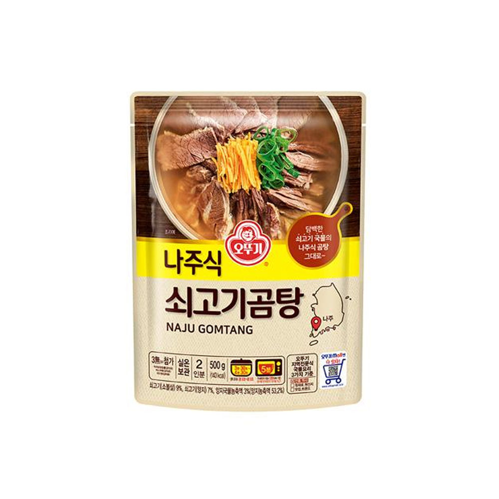 즉석국 오뚜기 나주식 쇠고기곰탕 500g/간편식